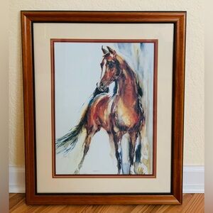 Framed Horse Art Print
